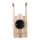 Wooden Runner Sled Tree Stand - Natural