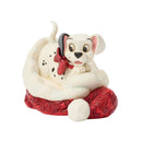 Christmas Wishes - Dalmatian Santa Hat Figurine