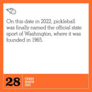 2025 Pickleball Is Life! Page-A-Day Calendar