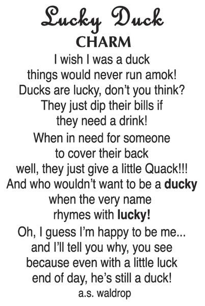 Lucky Duck Charm