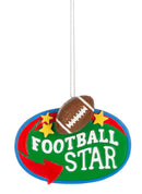 Sports Star Ornament - Football