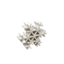 Wood Tabletop Snowflake -