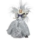 Lavender Snow Queen Ornament -