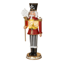 19.5" Battery-Operated Lighted Resin Toy Soldier