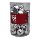 Jingle Bells (30 pack) - 30mm - Silver