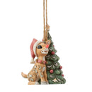 Rudolph with Christmas Tree Ornament - A Heartwarming Holiday Keepsake - Christmas >> Ornaments >> Animals - by Jim Shore - v
