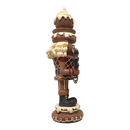 Gingerbread Nutcracker Figurine - Hot Cocoa