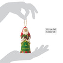 Santa with John Deere Tractor Ornament - Christmas >> Ornaments >> Santa Claus - by Jim Shore - view 3