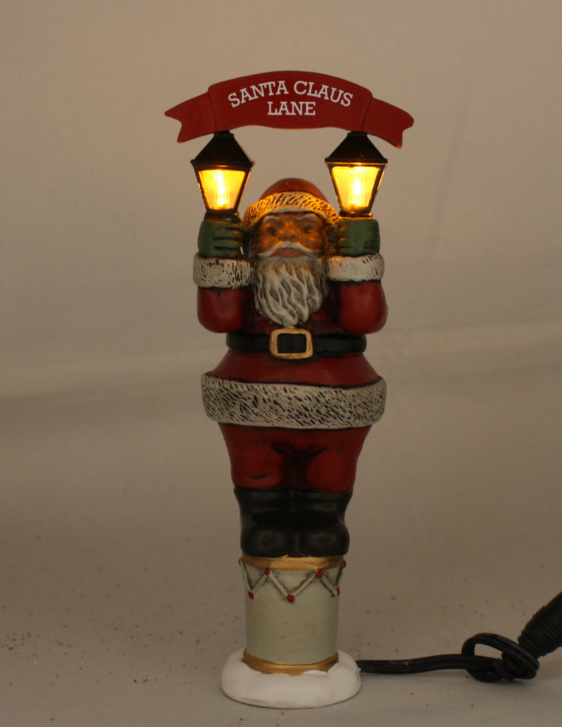 Vintage Santa Street Lights - The Country Christmas Loft
