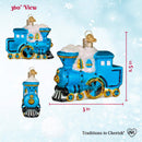 The Little Engine That Could Glass Ornament - Christmas >> Ornaments >> Glass - by Old World Christmas - view 4