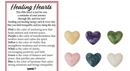 The Healing Hearts Stone - Gift Shoppe >> Jewelry >> Charms and Worry Stones - by Ganz