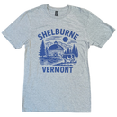 Shelburne Vermont Graphic Tee – Heather Gray - - T-Shirts - by Country Christmas loft - view 3