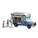 Mobile Sanctuary of Stories: Bookmobile - 4 piece Set - by Lemax