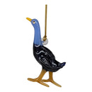 Glass Goose Ornament - Blue Body