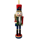 Wooden Nutcracker Ornament - Sword