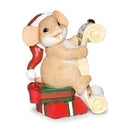 Charming Tails - Reading His List Figurine