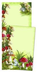 Deluxe List Pad Gift Set - Mushrooms and Mice