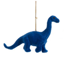 Fuzzy Colorful Dinosaur Ornament - - Christmas >> Ornaments >> Animals - by Kurt Adler - view 7