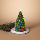 Lighted Musical Christmas Tree with Moving Train - 13 Inches tall - Christmas >> Novelty - by Gerson - view 2