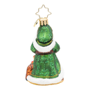 Christopher Radko Little Gem Glass Ornament - Deerly Beloved Santa