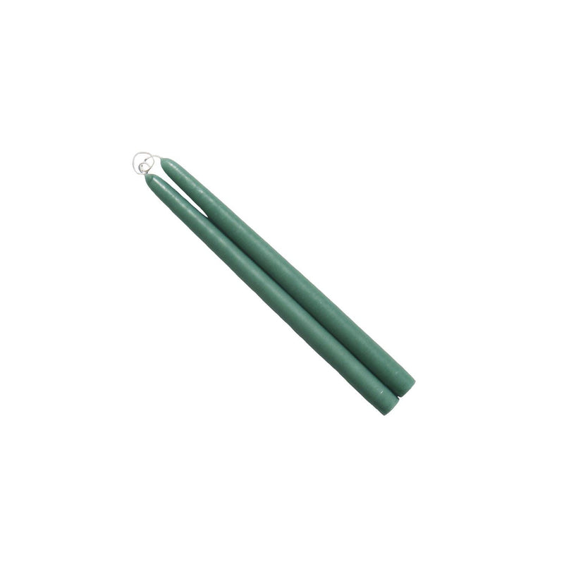 Mole Hollow Half Sized Taper Pair (Sea Green) - 6 Inch - The Country Christmas Loft