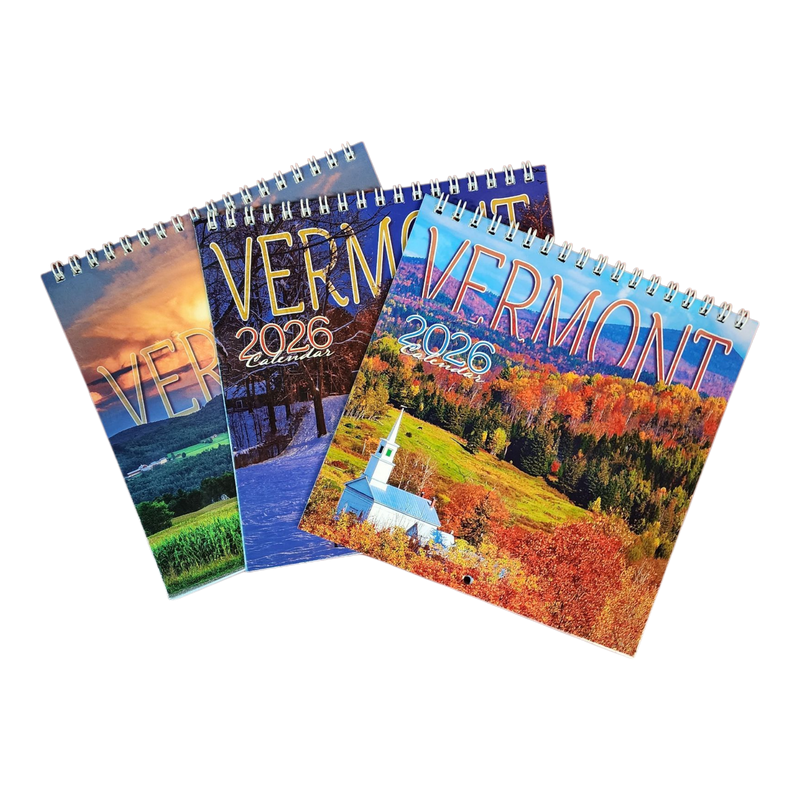 Vermont 2026 Mini Wall Calendar