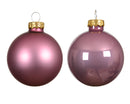 Glass 2.4" Ornaments - 10 piece Set - Vintage Pink - Christmas >> Ornaments >> Glass - by Decoris - view 2