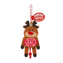 Dancing Wooden Ornament (E - J) -