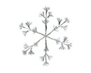 30 Inch LED Metal Frame Snowflake - Cool White