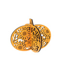 Laser Cut Wooden Pumpkin -
