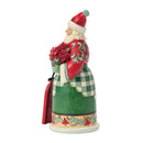 Highland Glen Santa Figurine - Sliding Into The Holidays