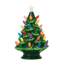 Lighted Ceramic Christmas Tree - 13 inch - Christmas >> Decor - by Enesco