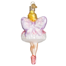 Sugar Plum Fairy Glass Ornament