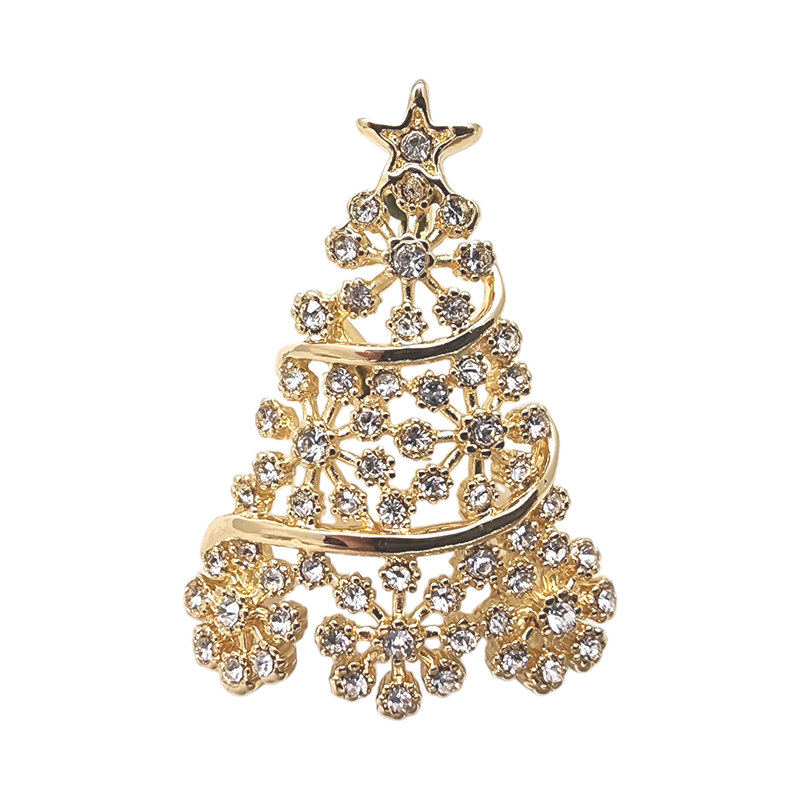 Enamel Finish Pin - Christmas Tree