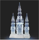 Lighted Three Tower Church Waterglobe