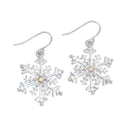Silver Snowflakes - Earrings - Gift Shoppe >> Jewelry >> Earrings - by Periwinkle By Barlow