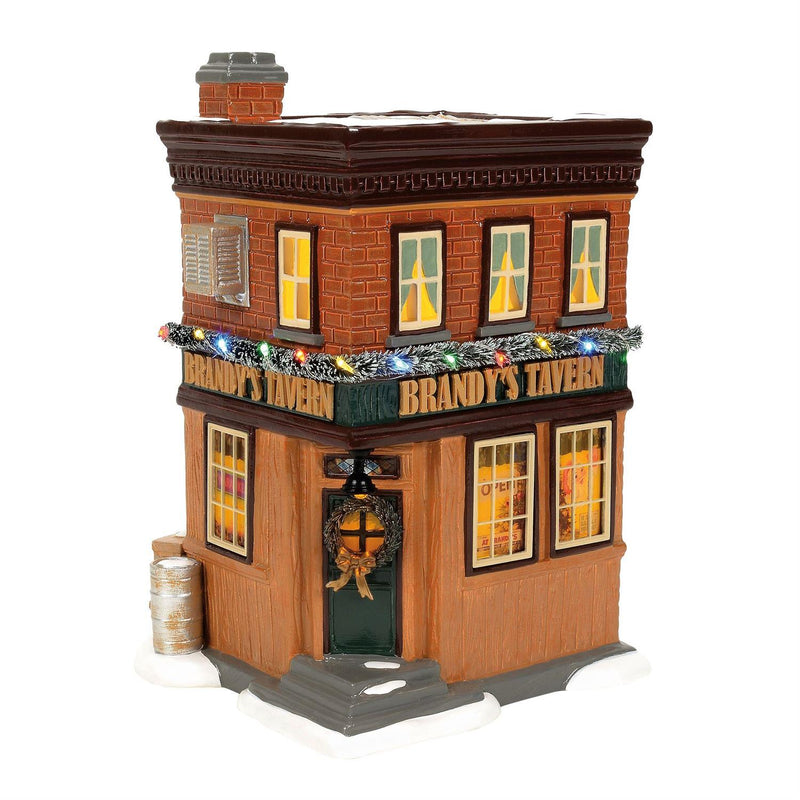 Brandy’s Tavern Lighted Building