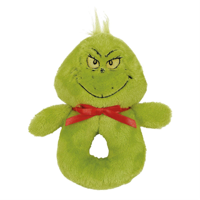 Grinch Round  Baby Rattle