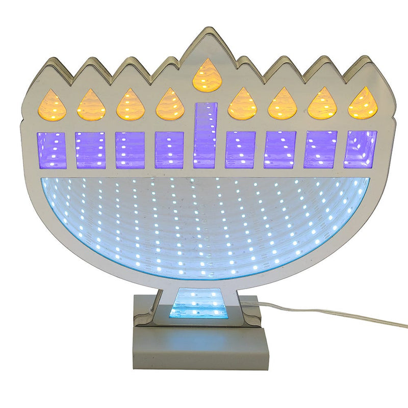 Illuminating Menorah Infinity Light