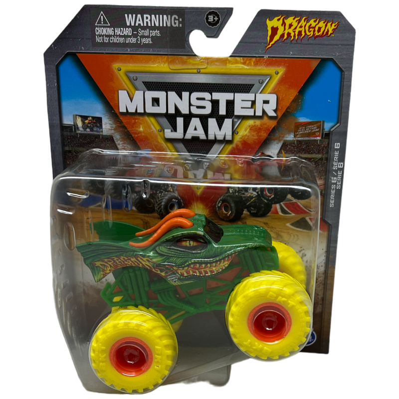 Monster Jam Official 1:64 Scale Monster Truck -  Dragon