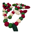 Holiday Felt Ball Garland - 5 Feet long - Christmas >> Garland - by Gerson