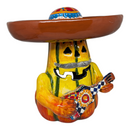 Day of the Dead Talavera Mariachi Pumpkin - Gift Shoppe >> Figurines