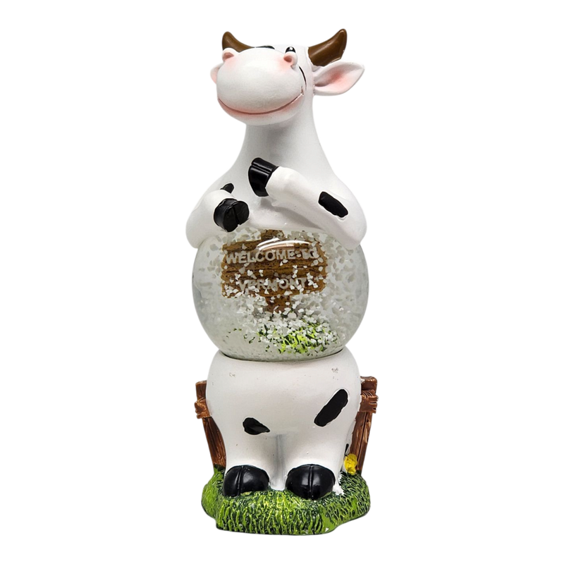Standing Cow Snowglobe