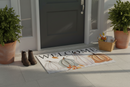Pastel Pumpkin Patch "Welcome" Mat - Home & Living >> Furnishings >> Rugs - by Gerson - view 2