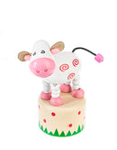 Wood Push Puppet Farm Animal - Sheep