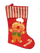 Gingerbread Stocking - - The Country Christmas Loft