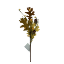 12 inch Harvest Wooden Leaf with Berries Pick - Home & Living >> Artificial Flowers - by Gerson