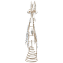 Crystal & Wire Reindeer Treetopper - 13 Inch - Christmas >> Tree Toppers - by Roman - view 3