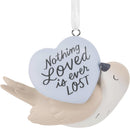 Nothing Loved is Lost Dove Memorial  Hallmark Ornament - Christmas >> Ornaments >> Birds