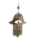 Peaceful Hamsa Ornament - Novelty - by Pilgrim Imports - view 2